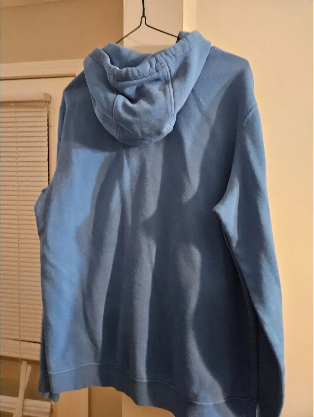 Nike Men's Club Hoodie Pullover - Light Blue-Size Medium